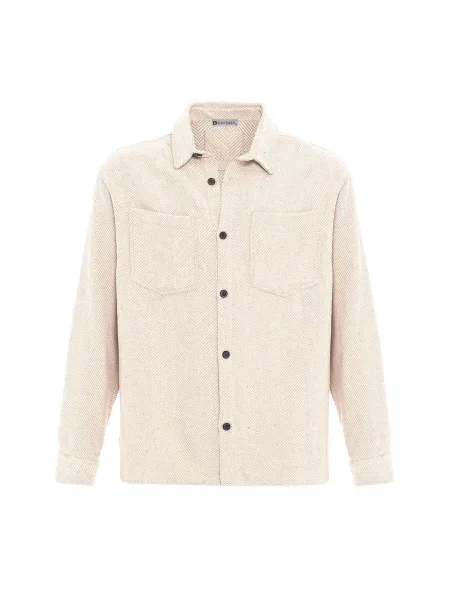 Dandalo Košile černá vlny bílá