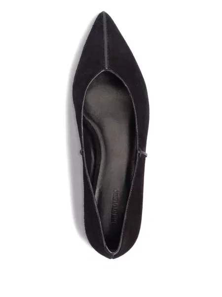 Pantofi cu toc Bernardo din piele de căprioară negru
