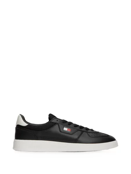 Sneakerși Tommy Hilfiger cu autograf negru