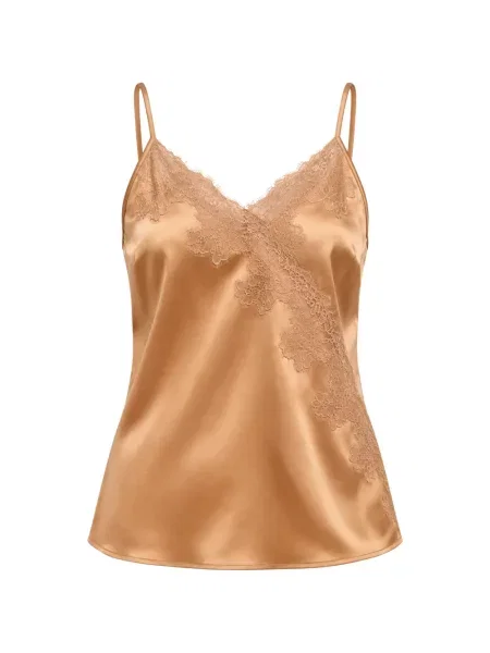 Top Patrizia Pepe din satin roz