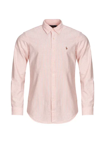 Oxford Polo Ralph Lauren din țesătură twill portocaliu