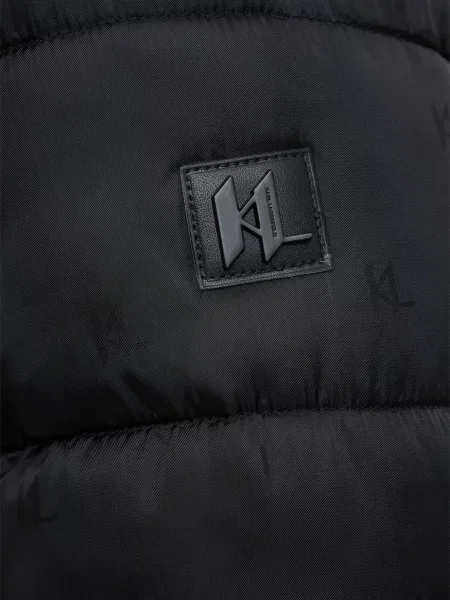 Куртка Karl Lagerfeld з принтом чорна