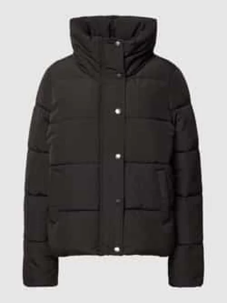 Kurtka pikowana o kroju regular fit ze stójką model ‘NEWCOOL’ Only czarna