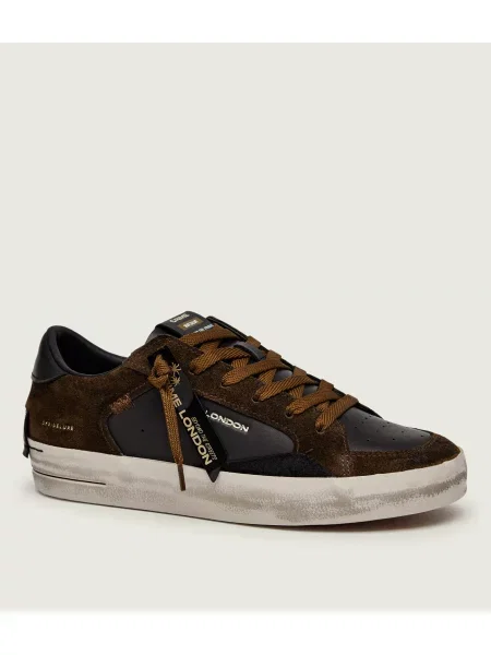 Crime London Sneakers Deluxe | piele întoarsă | piele