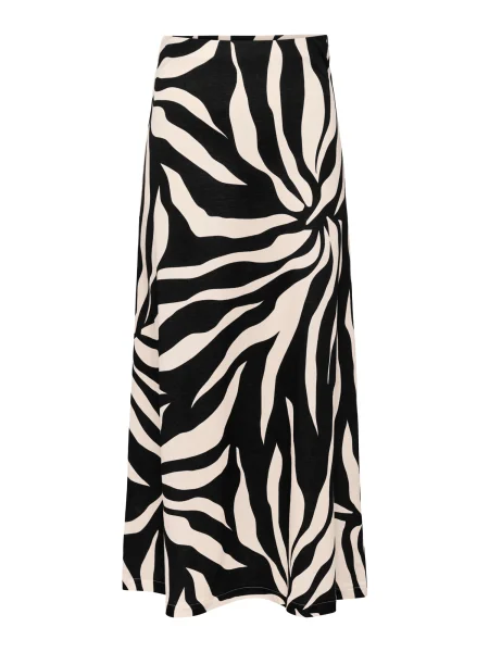 ONLY Fustă ONLChigo bej deschis negru