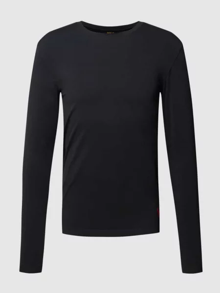 Koszulka Polo Ralph Lauren Underwear z długim rękawem czarna
