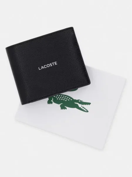 Кожаный кошелек Lacoste