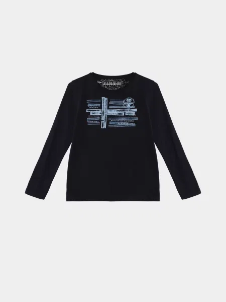 Лонгслив Napapijri синий