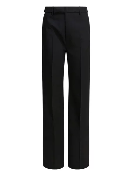 Pantaloni Rick Owens de lână negru