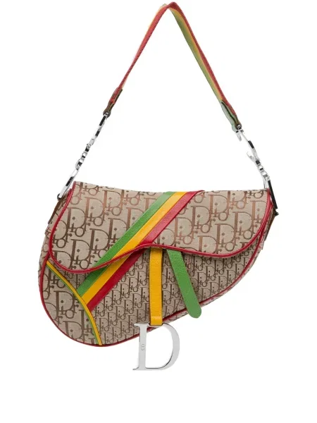 Kabelka Christian Dior Pre-owned hnědá