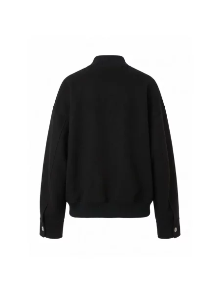 Kurtka bomber Sportmax wełniany czarny