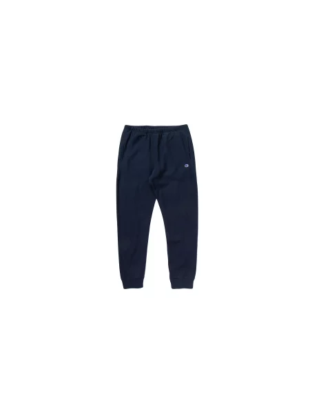 Champion Rib Cuff Pants Mężczyźni Spodnie Champion Size: L niebieski