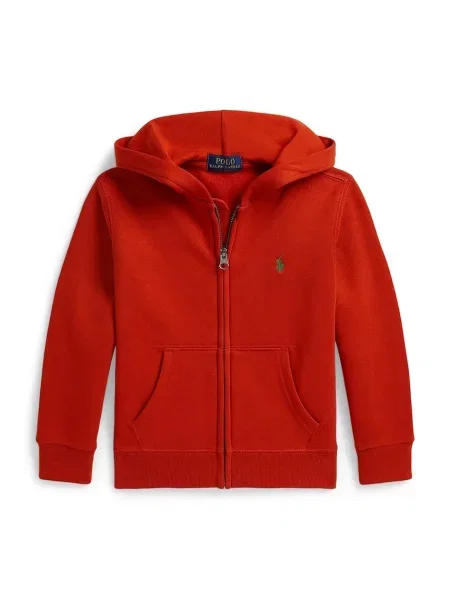 Polo Ralph Lauren кофта з капюшоном дитяча з бавовною