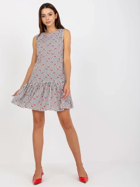 Rochie Lakerta de costum alb