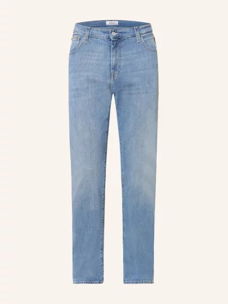 Replay Dżinsy Aideen Straight Fit blau niebieskie