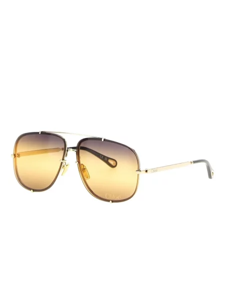 Ochelari de soare Chloé auriu