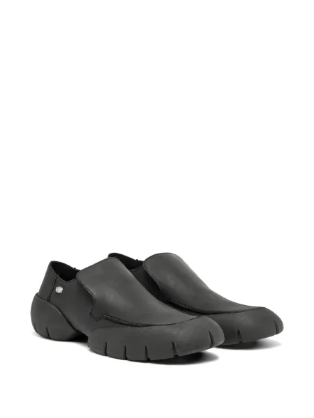 Pantofi loafer Diesel din piele negru