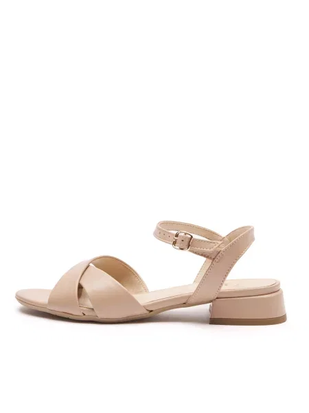 RYŁKO Remienkové sandále telová