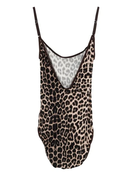 Body Baserange cu imagine cu model leopard maro