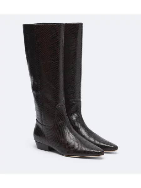 Cizme Veronica Beard din piele maro