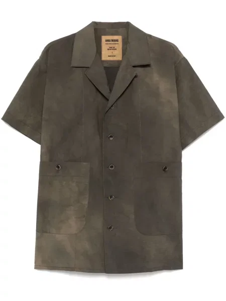 Cămașă Uma Wang din material terry gri