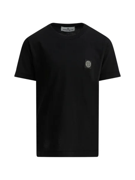 Dětské tričko Stone Island černé