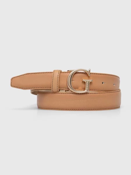 Кожен Guess дамски оранжево