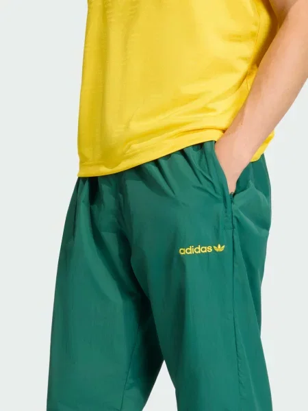 Джоггеры Adidas зеленые