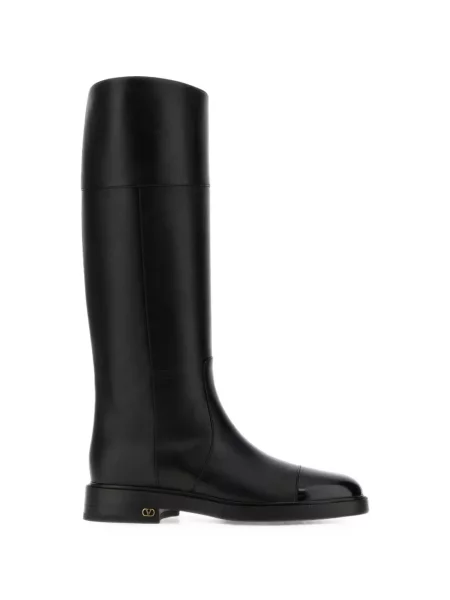 Botine Valentino Garavani din piele negru