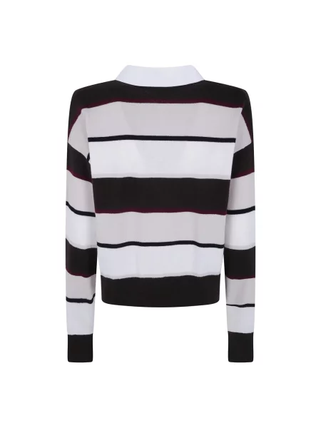Sweter Mrz z dekoltem w serek