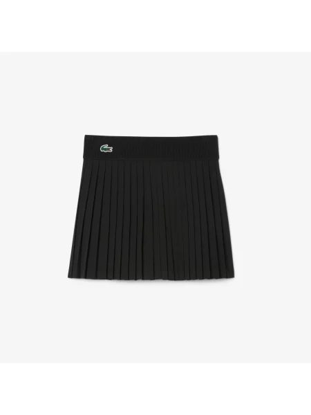 Lacoste Spódniczka Tenisowa Ultra Dry Z Szortami czarna