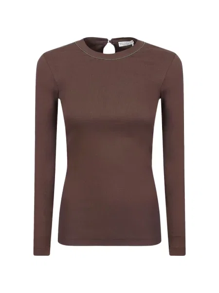 Top Brunello Cucinelli maro
