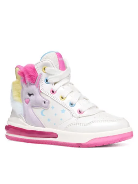 Geox Laisvalaikio batai J Sketlite Girl D balta