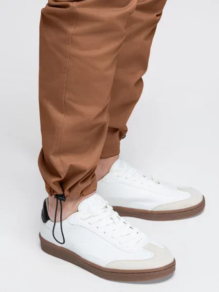 Pantaloni cargo Ombre alb