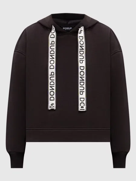 Худі з логотипом Dondup чорне