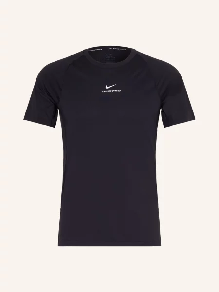 Nike Funkční Tričko Pro Training černá bílá