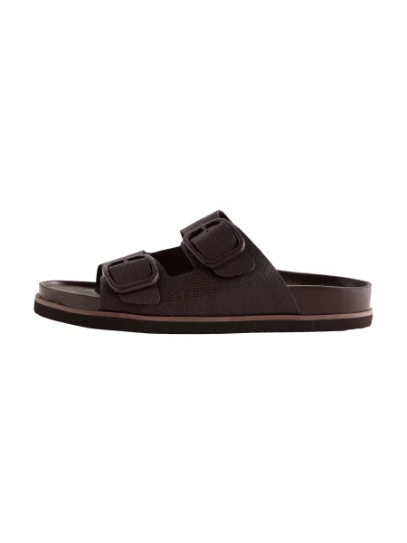 Next Saboți Forever Comfort ciocolatiu