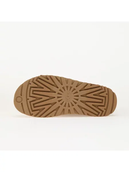 Чехли UGG Goldenglow Slide с платформа кафяво