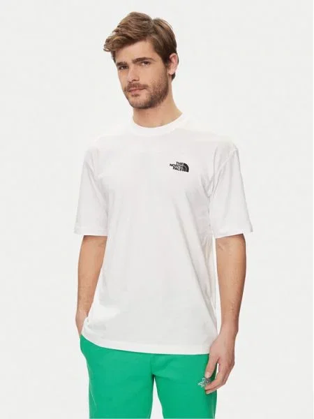 The North Face T-Shirt Simple Dome Oversize biały