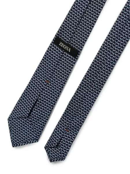 Cravată Zegna albastru
