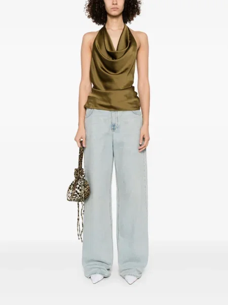 Дънки Blumarine бродирани синьо