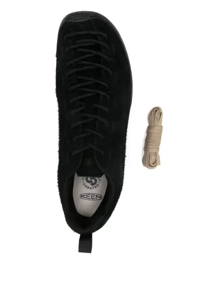 Sneakerși Keen Footwear din piele de căprioară negru
