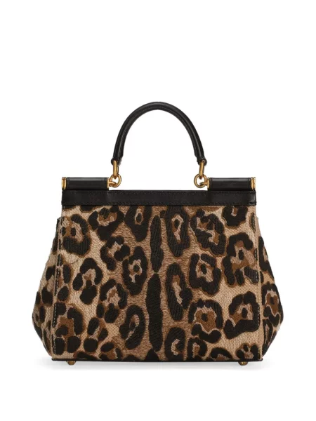 Geantă Dolce & Gabbana Sicily maro