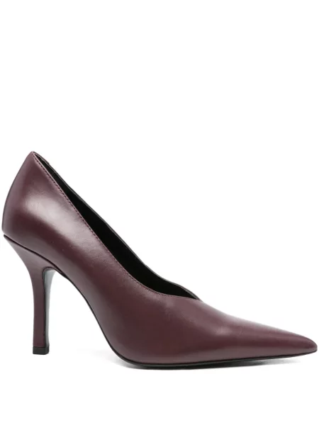 Pantofi cu toc Patrizia Pepe violet