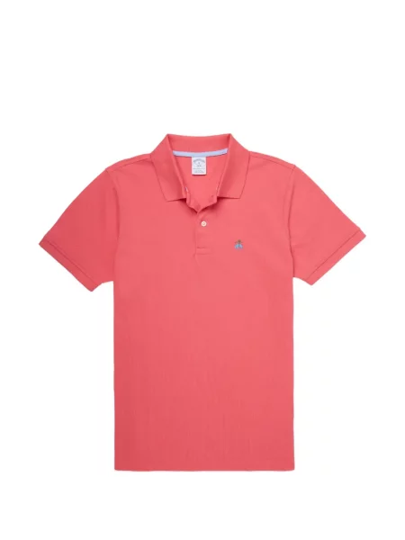 Scurt tricou polo Brooks Brothers roz