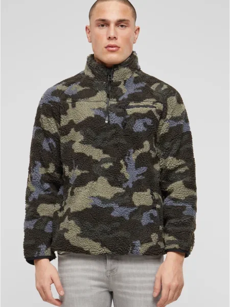 Vesta Brandit s camo uzorkom crna