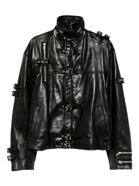 Яке Doublet с катарама черно