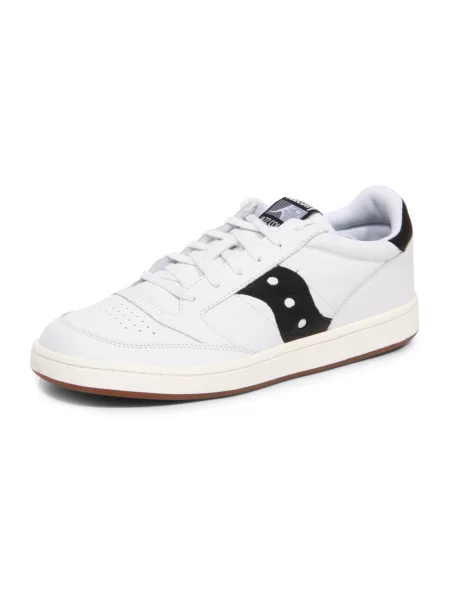 Sneakersy Saucony Jazz skórzane do golfa białe