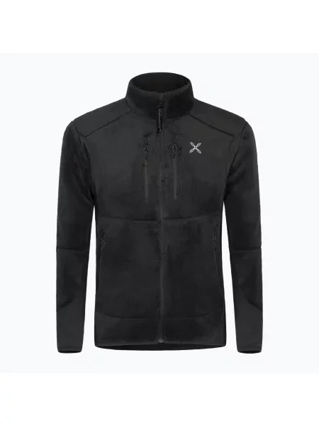Férfi polár pulóver Montura Nordic Fleece black. Méret: XL fekete