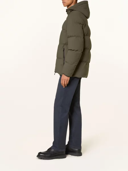 Strokesman's Prošívaná Bunda khaki